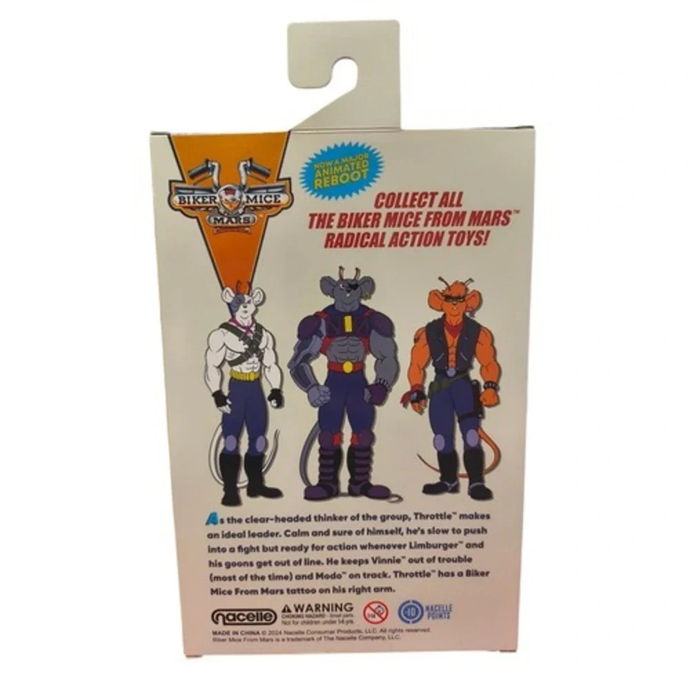 2024 Nacelle Biker Mice From Mars Throttle w/ Sprocket Launcher Hotdog 7